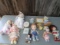 Lot of Precious Moments Dolls and Others