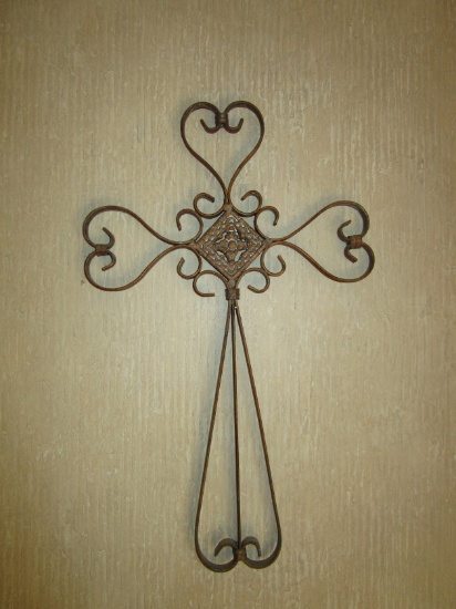 Pair of Metal Wall Decor