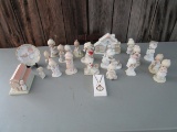 Large Lot of Precious Moments Figurines