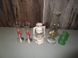 Misc. Lot of Lanterns and Candle Holders