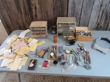 Large Lot of Watch Maker Supplies and Watch Repair Tools