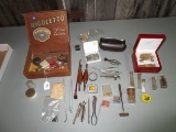 Large Lot of Watch Maker Tools and Supplies
