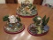 Lot of 3 Danbury Mint Nativity Scenes