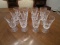 Lot of 12 Crystal Beverage Glasses