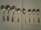 Lot of 8 Towle Sterling Silver Old Master Misc. Spoons