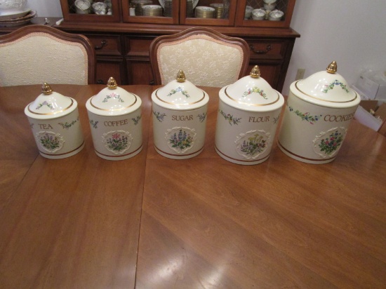 The Lenox Spice Collection Canister Set