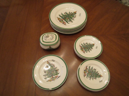 Misc. Lot of Spode Christmas Tree Pieces