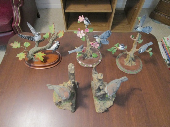 Lot of 5 Collectible Birds