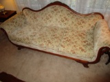 Vintage Camel Back Couch