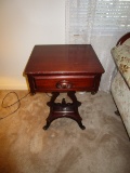 Mahogany End Table