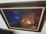 Framed Nativity Print