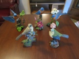 Lot of 5 Collectible Birds