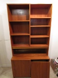 Mid Century Modern Bookshelf Cabinet