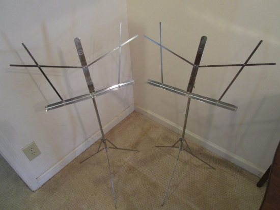 Lot of 2 Hamilton No. 400 Music Stands