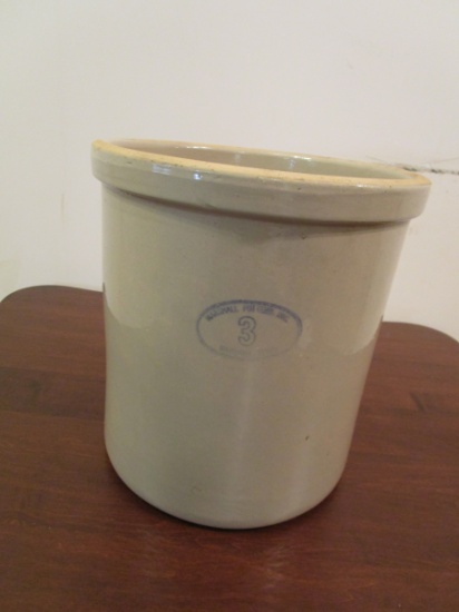 #3 Marshall Pottery Crock