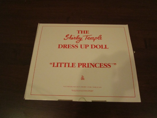 The Shirley Temple Dress Up Doll "Little Princess" outfit by Danbury Mint