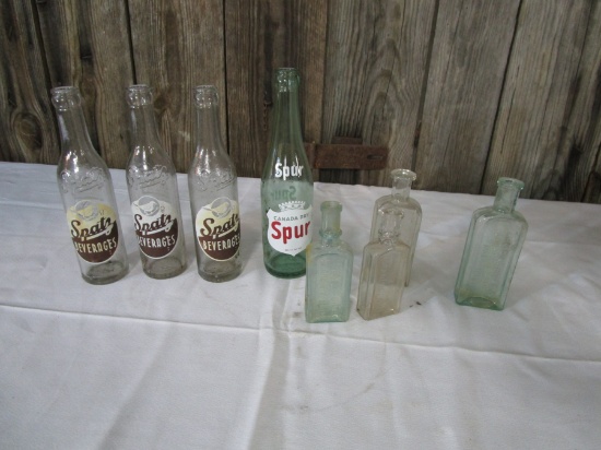 Lot of Vintage Bottles