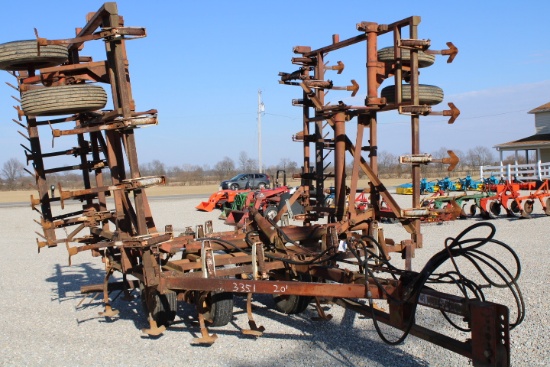 Wil Rich 20' Field Cult. W/ Single Bar Harrow S/N 2937