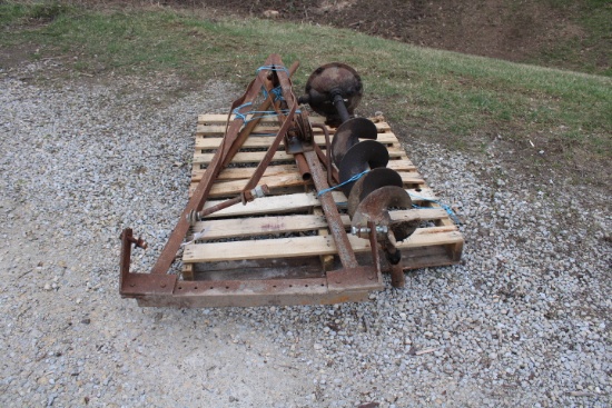 Winch And A Posthole Digger