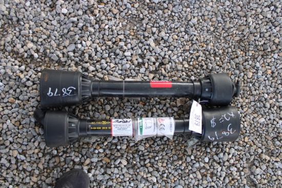 PTO Shafts Unused  X2=$