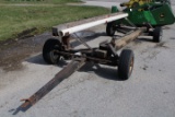 Homemade Header Cart