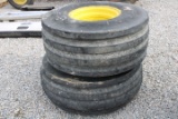 Goodyear 16.5-16.1 (2) Tires And Rims 8 Bolt. Off Of A JD 4640  X2= Money
