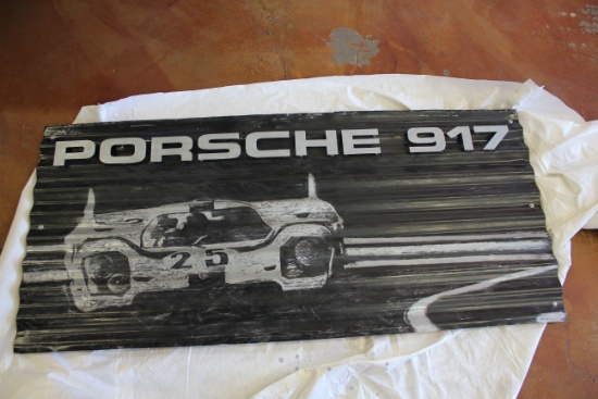 Porsche 917 Sign NO RESERVE