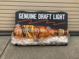 MGD Light Beer Sign  NO RESERVE