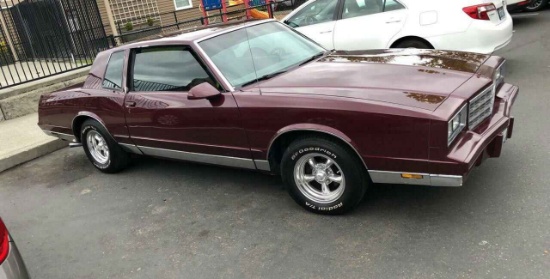 1986 Chevrolet Monte Carlo SS 