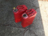 Two Nice Jeep Gas Cans NO RESERVE