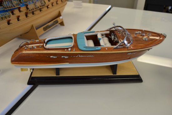 Riva Aquarama, Approx. 21” Lx6?Wx6?H NO RESERVE