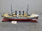 Lot 570- USS Nebraska, Approx. 32?Lx6?W10?H NO RESERVE