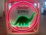 Lot 101- Sinclair Dino Neon Sign NO RESERVE