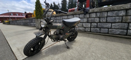 Lot 413- 1977 Honda Trail CT 70 Motorcycle NO RESERVE