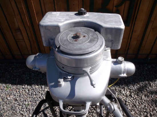 Lot 421- WW2 NAVY EVINRUDE OUTBOARD MOTOR