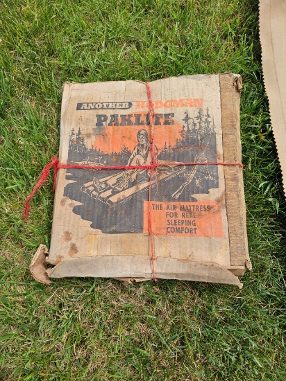 Vintage Paklite Hogman Air Mattress