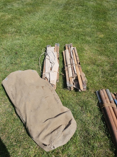 NO RESERVE - Vintage Military Cot