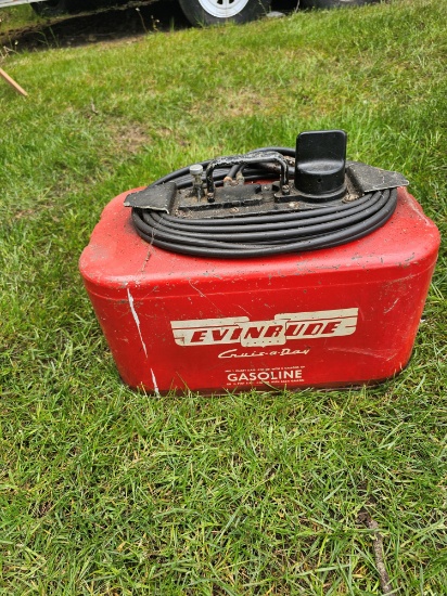 Evinrude and Johnson Boat Motor 3 Gallon Gas Can