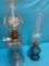 TWO oil lamps