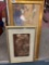2 framed art pieces /print