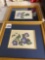 2 framed prints and paintings