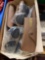 air squadron glasses and basket , signs, tools, metal letters