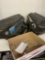 Harley Davidson leather saddlebags with mounting hardware