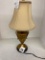 Metal urn ornate lamp