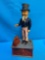 Uncle Sam mechanical bank cast iron book of knowledge