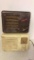vintage Art Deco tabletop radio call master
