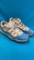 Blue and white 9.5 men's shoes Nike Jordan's zinch's