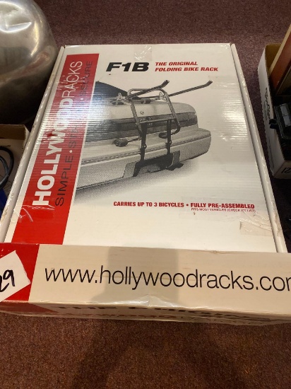 new in box folding bike rack