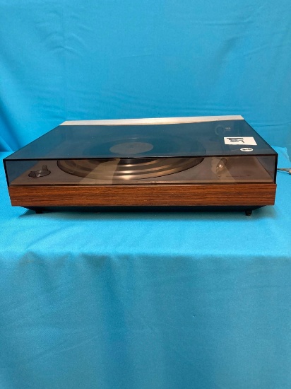 BANG & OLUFSEN BEOGRAM 3000 turntable by appointment to the Royal Danish Court, Rosewood Plint