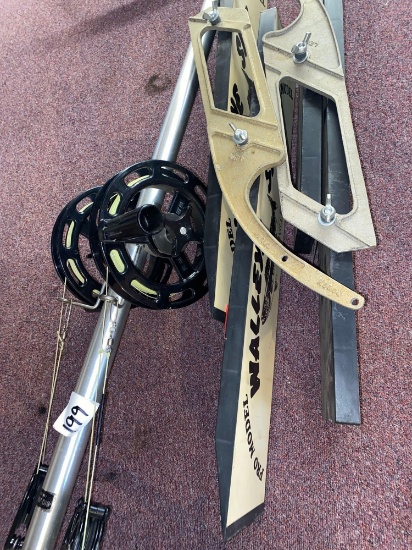 big jon industrial fishing reel , walleye skees